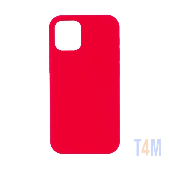 Capa de Silicone para Apple iPhone 15 Plus Vermelho